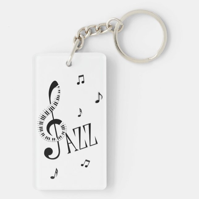 Cool Jazz Schlüsselanhänger (Rückseite)