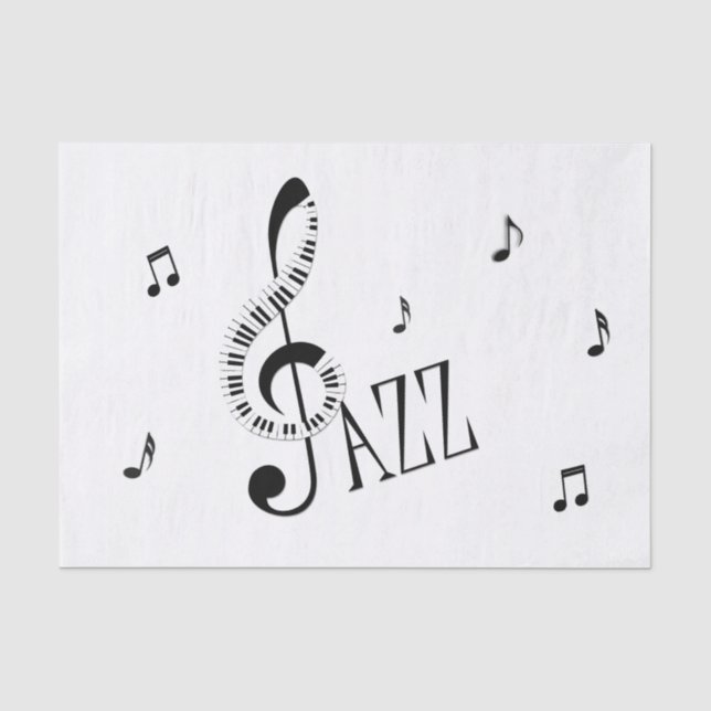 Cool Jazz Seidenpapier (Vorderseite)