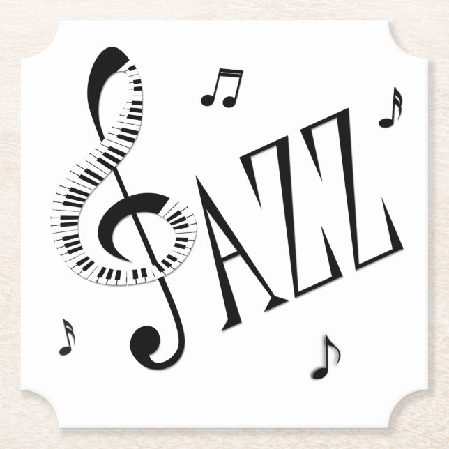 Cool Jazz Untersetzer (Vorderseite)
