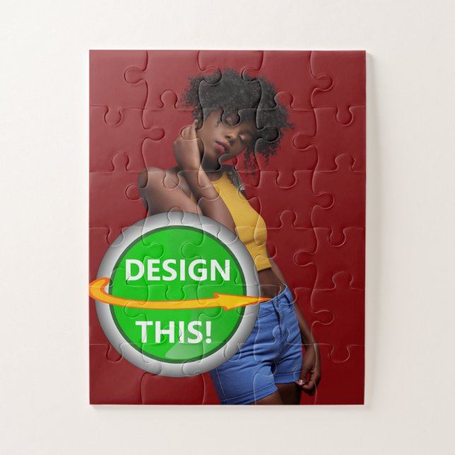 COOL! Jigsaw Puzzle 11"x14" - 30 übergroße Stücke (Vertikal)