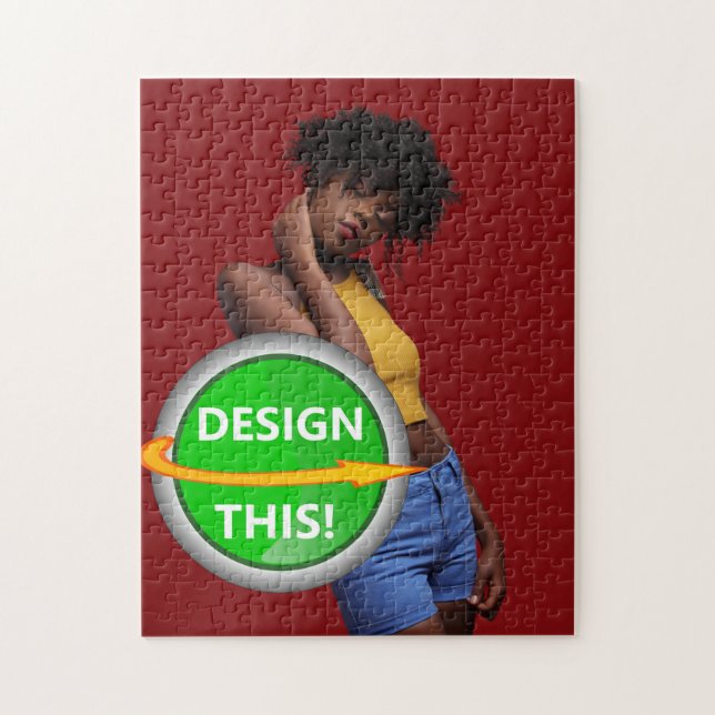 COOL! Jigsaw Puzzle 11" x 14", 252 Stück - Custom (Vertikal)