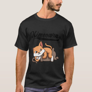Cool Jiu Jitsu Kimura Niedlich Kawaii Kimeowra Cat T-Shirt