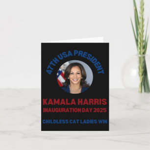 Cool Kamala Harris 2024 Einweihungstag Win Natio Karte