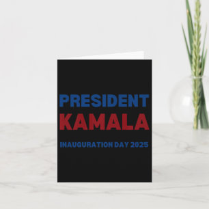 Cool Kamala Harris 2024 Women Win Inauguration Day Karte