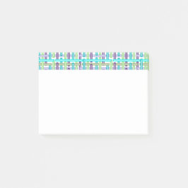 Cool Kariert Post-it Klebezettel