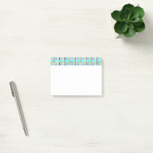 Cool Kariert Post-it Klebezettel