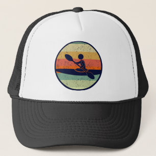 Cool Kayak Sunset Truckerkappe