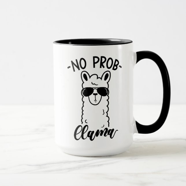 Cool kein Prob Lama Tasse (Rechts)
