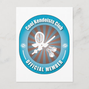 Cool Kendoists Club Postkarte