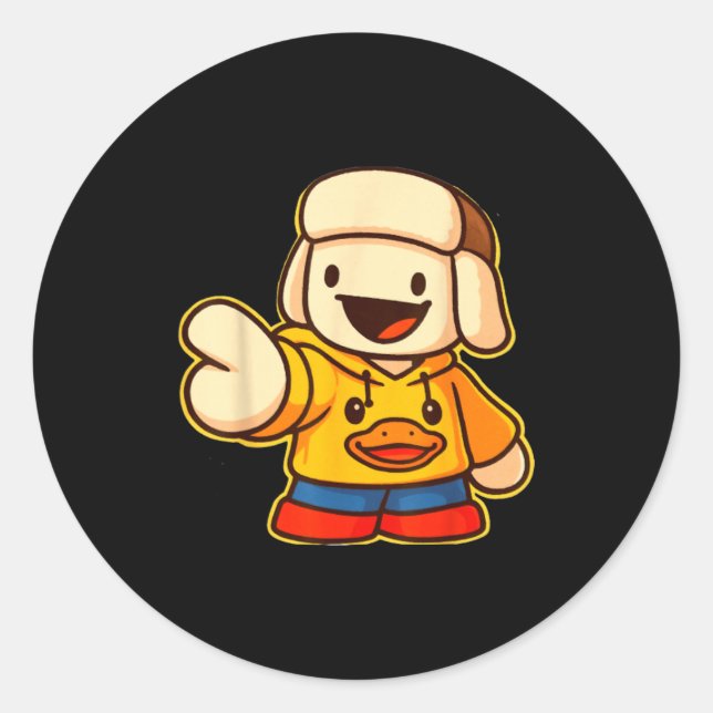 Cool Kids Big H 2025  Runder Aufkleber (Vorderseite)