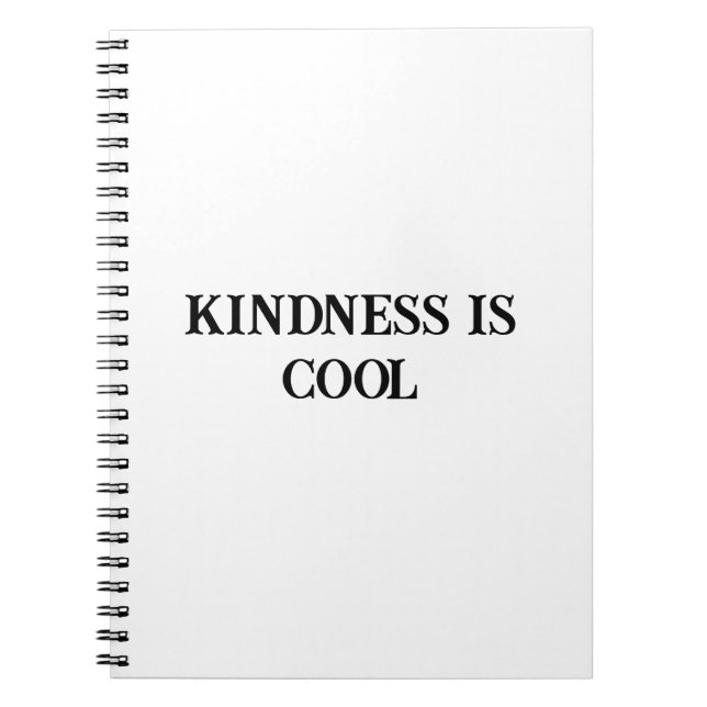 Cool-Kindness-Notebook für Kinder Notizblock (Vorderseite)