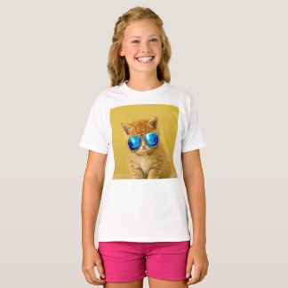 Cool Kitten in Sonnenbrille T-Shirt
