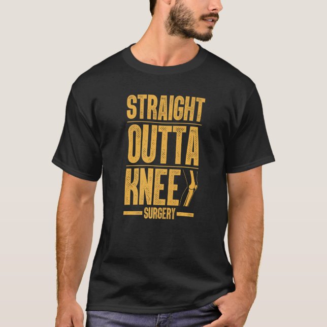 Cool Knee Surgery For Men Women Knee Replacement R T-Shirt (Vorderseite)