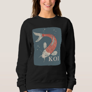 Cool KOI Carp Costume Sweatshirt
