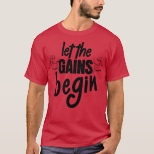 Cool Lass der Gewinne Gewichtszunahme T-Shirt