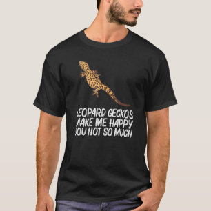 Cool Leopard Gecko für Männer Frauen Tiny Dinosaur T-Shirt