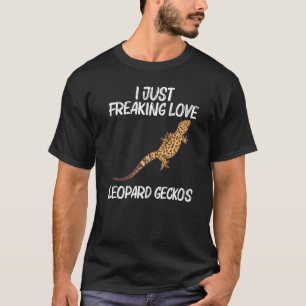 Cool Leopard Gecko für Männer Frauen Tiny Dinosaur T-Shirt
