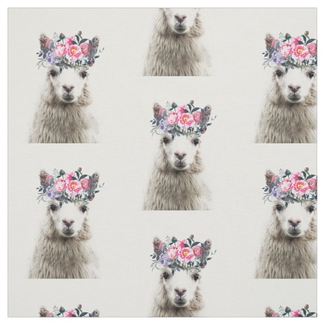 Cool Llama Stoff (Muster)