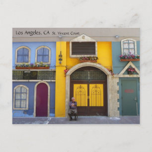 Cool Los Angeles St. Vincent Court Postcard! Postkarte