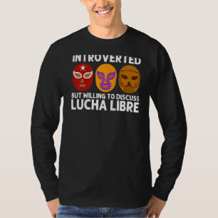 Cool Lucha Libre für Männer Luchador Mexikanischer T-Shirt