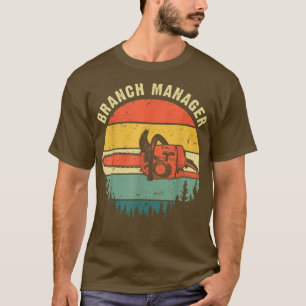 Cool Lumberjack Art Men Women Arborist Logger Bran T-Shirt