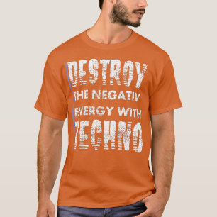 cool lustig für Musik Techno Minimal Mixer DJs T-Shirt