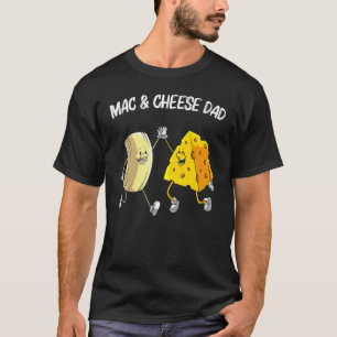 Cool Mac & Käse für Vater Vater gebackene Käse Mac T-Shirt