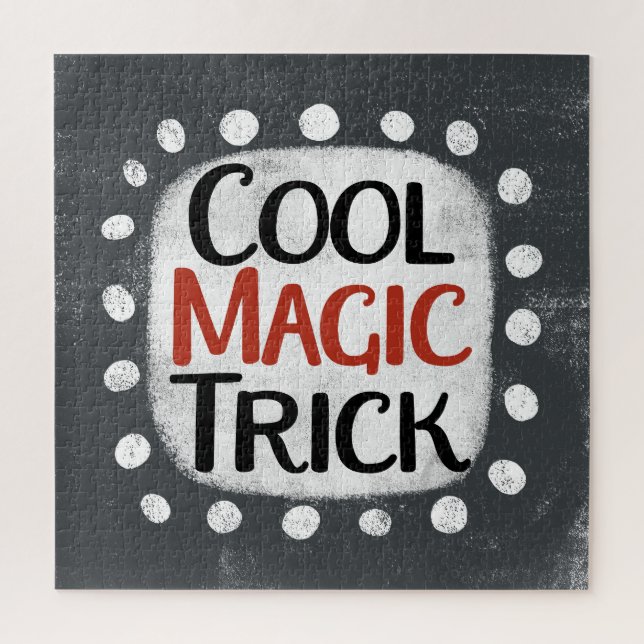 Cool Magic Trick Jigsaw Puzzle (Vertikal)