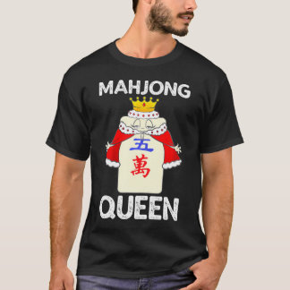 Cool Mahjong für Chinesisch Mah Jongg Queen Player T-Shirt