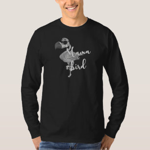 Cool Mama Bird Funny Flamingo Animal Mother Raglan T-Shirt
