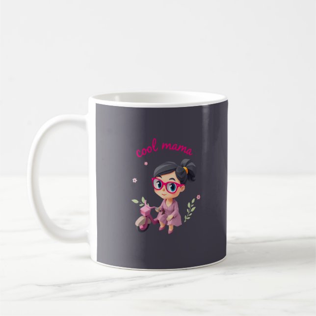 Cool Mama Club - Muttertagskaffee - Tasse (Links)
