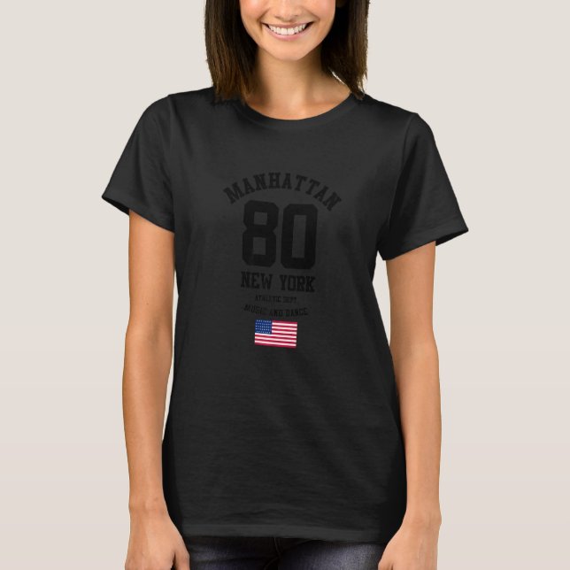Cool Manhattan New York City Graphic Manhattan T-Shirt (Vorderseite)