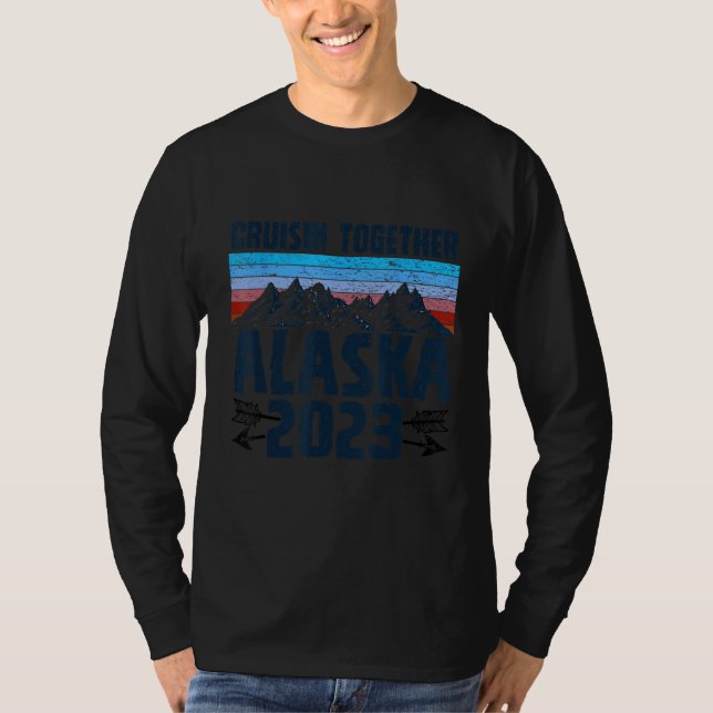 Cool Matching Family Friends And Group Alaska Crui T-Shirt (Vorderseite)