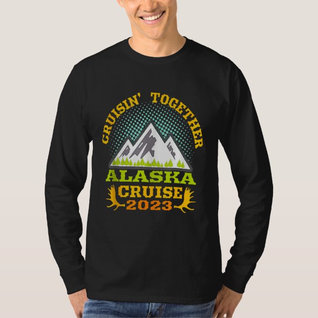 Cool Matching Family Friends And Group Alaska Crui T-Shirt (Vorderseite)