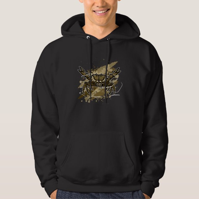 Cool mechanical Crab  1 Hoodie (Vorderseite)