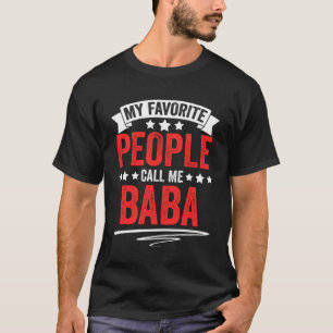 Cool mein Lieblings-Leute nennen mich Baba Srbija  T-Shirt