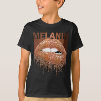Cool Melanin Queen Lips Women Black Queen African