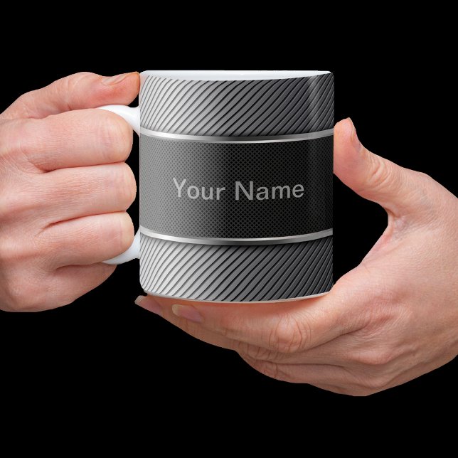 Cool Mens Monogramm Tasse (Von Creator hochgeladen)