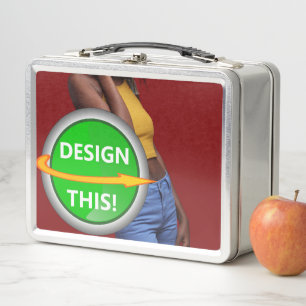 COOL! Metal Lunchbox - rostfrei - Custom