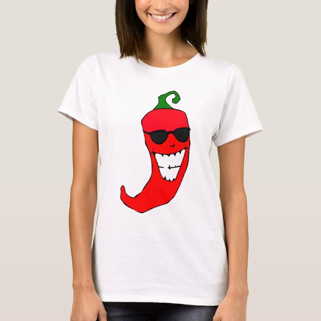 Cool Mister Red Hot Pepper T-Shirt (Vorderseite)