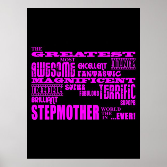 Cool Modern Fun Stepmothers : Beste Stepmutter Poster (Vorne)