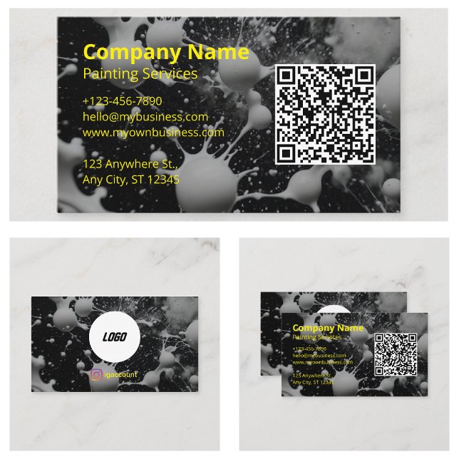 Cool Modern Minimalist Visitenkarte (Cool Modern Minimalist Business Cards)