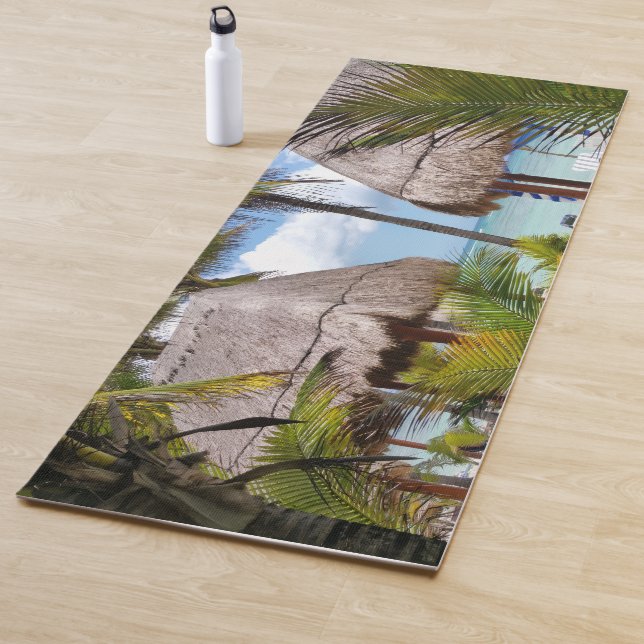 Cool Modern Stylish Beachfront Yogamatte (Beispiel)