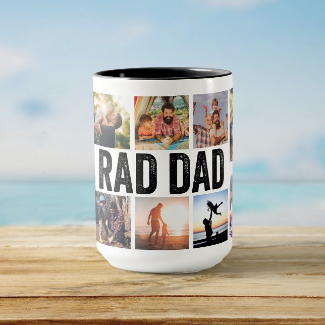 Cool Moderner KRASSER VATER Custom Kids Foto Vathe Tasse (Von Creator hochgeladen)