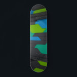 Cool Modernes geometrisches Abstraktes Muster Skateboard<br><div class="desc">Dieses moderne Design zeichnet sich durch ein geometrisches Muster in grau, aquamarin, grün und blau #gray #green #blue #aquamarin #masculine #forboys #girly #geometric #geometric #abstrakt #customgifts #custom #christmas #year #holidays #christmasgifts #holidaygifts #masculine #feminine #girsh #stylish #trendy #sports #Skater #skateboard #skateboards #skateboards #skateboarding #fun #cool #custom #christmas #Geburtstag #giftsforhim #giftsforher #giftsforher...</div>