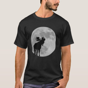 Cool Moose Howling Moose T-Shirt