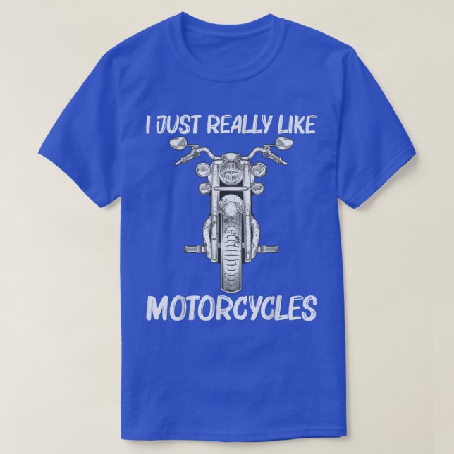 Cool Motorcycle Design For Men Women Road Ride Mot T-Shirt (Design vorne)