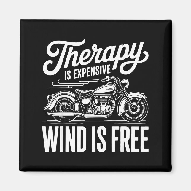 Cool Motorcycle Men Biker Rider Motor Cycle Lovers Magnet (Vorne)