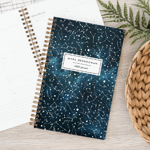 Cool-Night-Sky-Konstellationen Personalisiert Planer