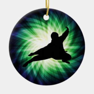 Cool Ninja Keramikornament